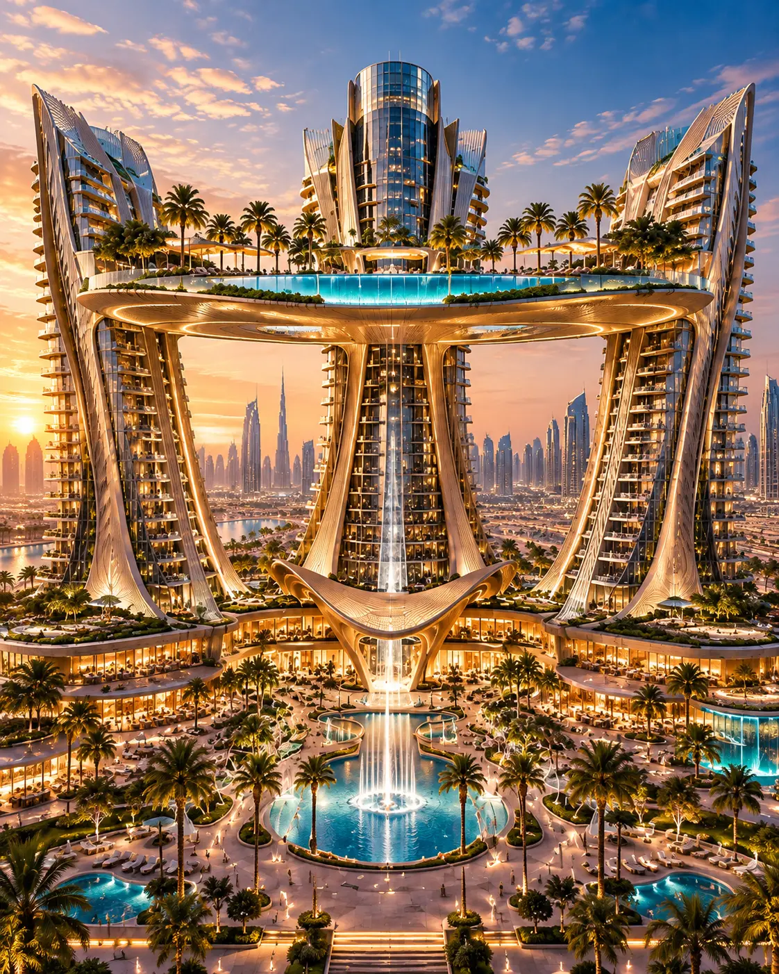Futuristic Dubai Architecture Concept | NestroHub